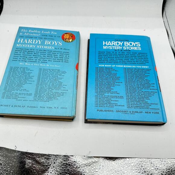 X6 Vintage Hardy Boys Mystery Hardbacks - Picture 8 of 12
